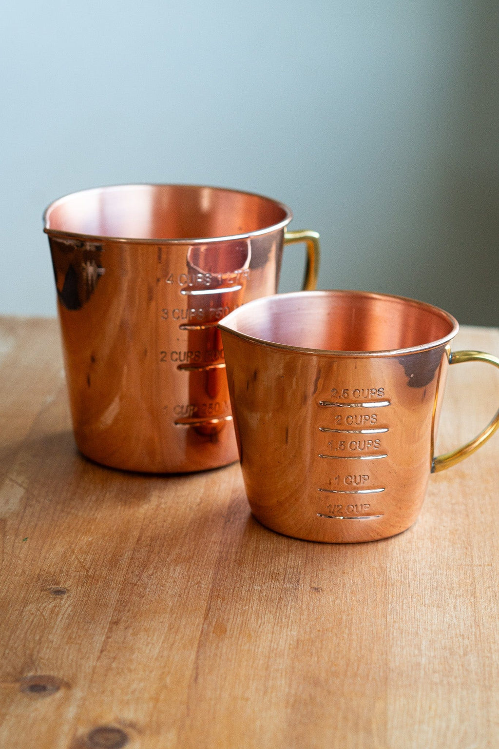 Copper Liquid Measuring Cup - 4 Cup