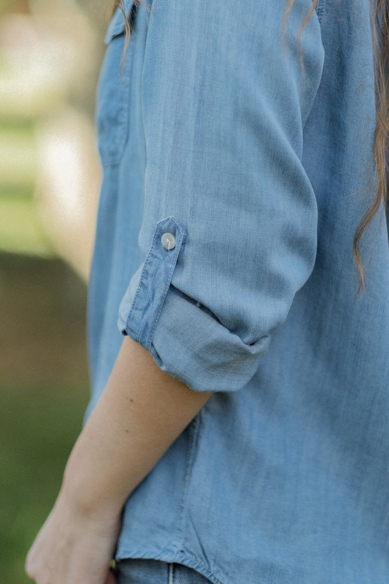 Amsterdam Button Down - Dark Wash