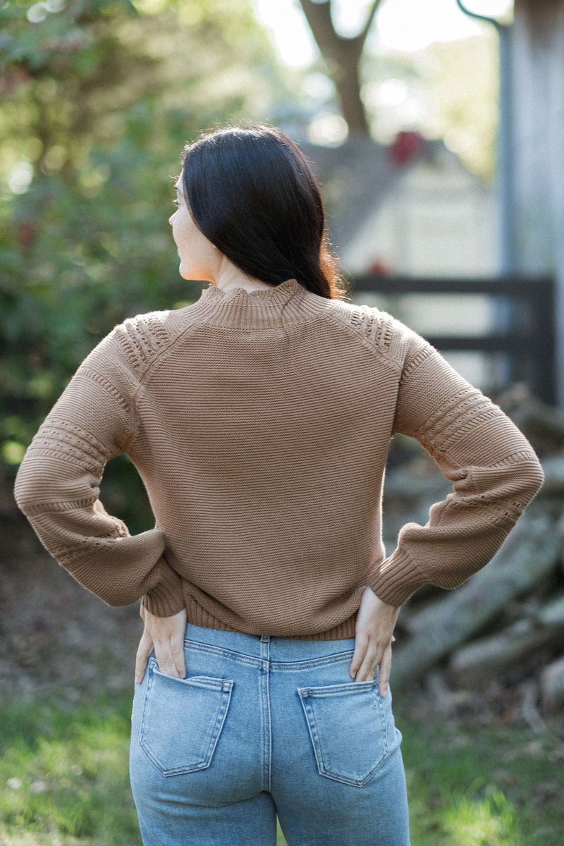 Bridgeport Sweater - Light Brown