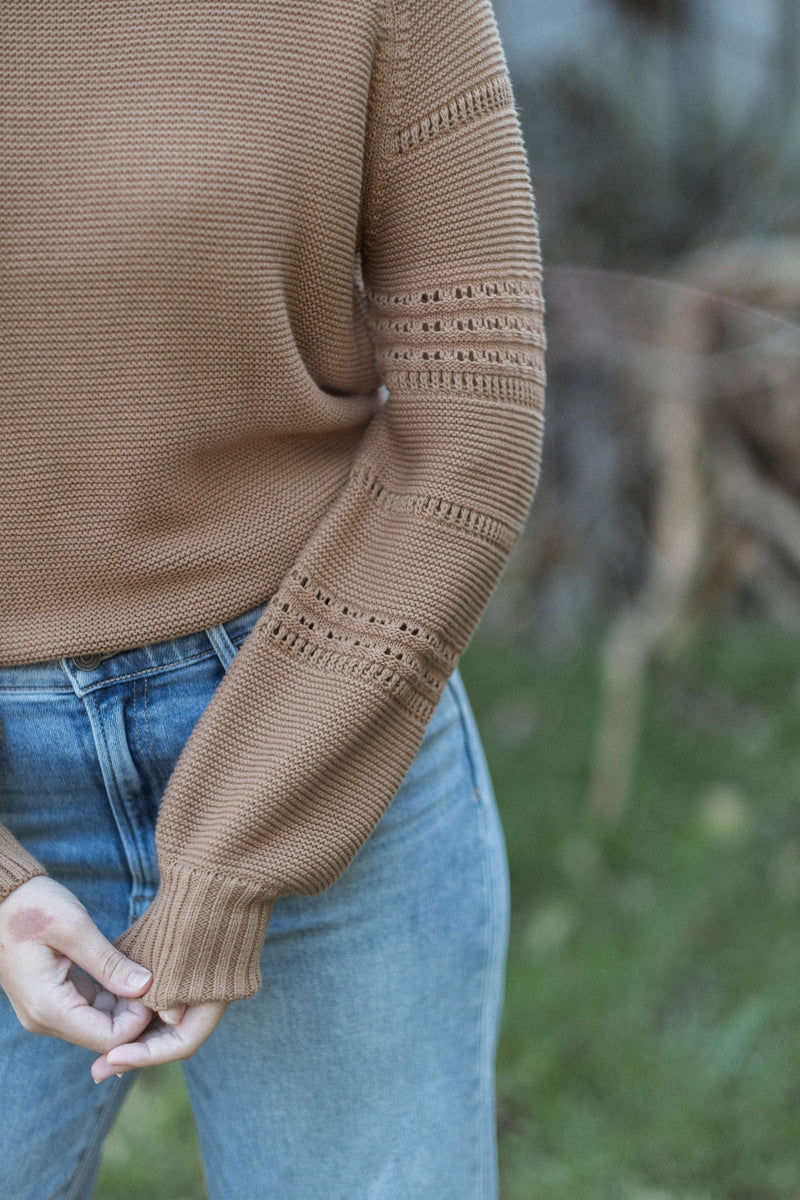 Bridgeport Sweater - Light Brown