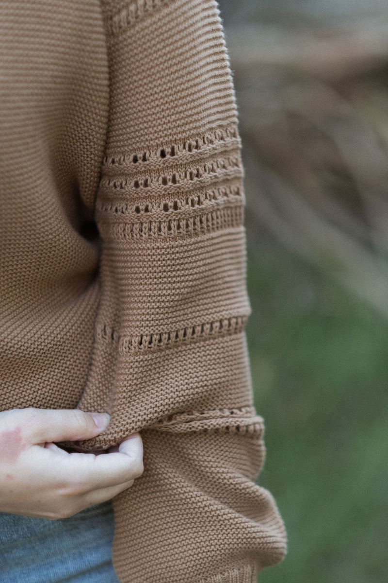 Bridgeport Sweater - Light Brown