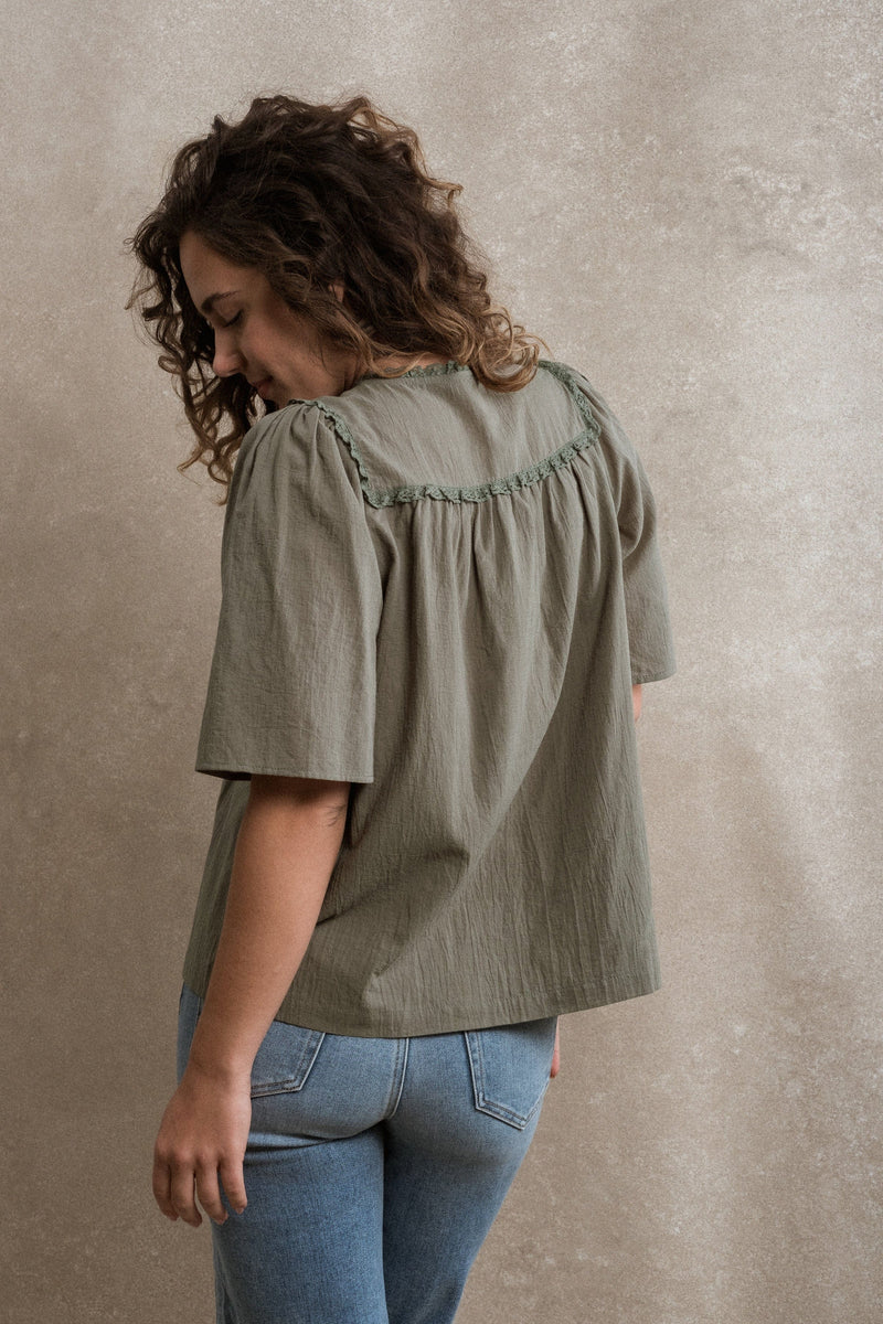 Lilydale Blouse - Green