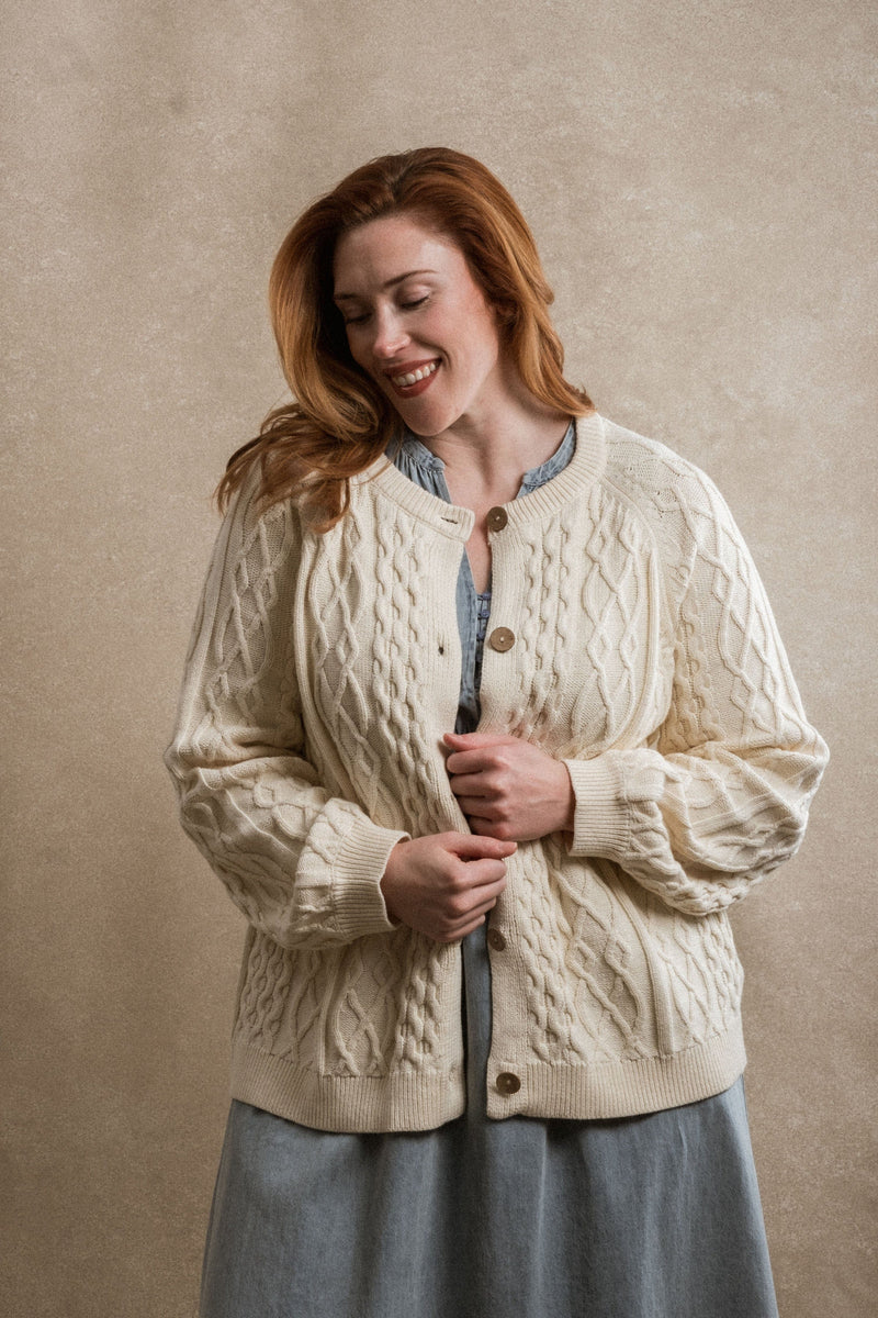 Hazel Cardigan - Cream