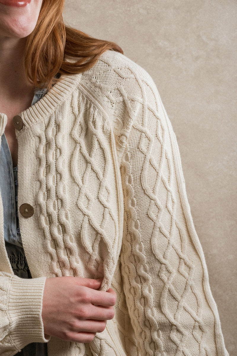 Hazel Cardigan - Cream