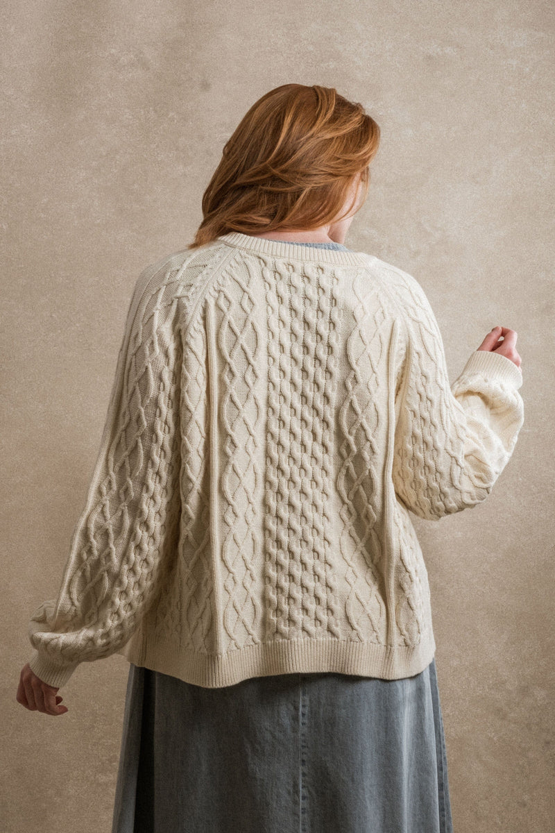 Hazel Cardigan - Cream