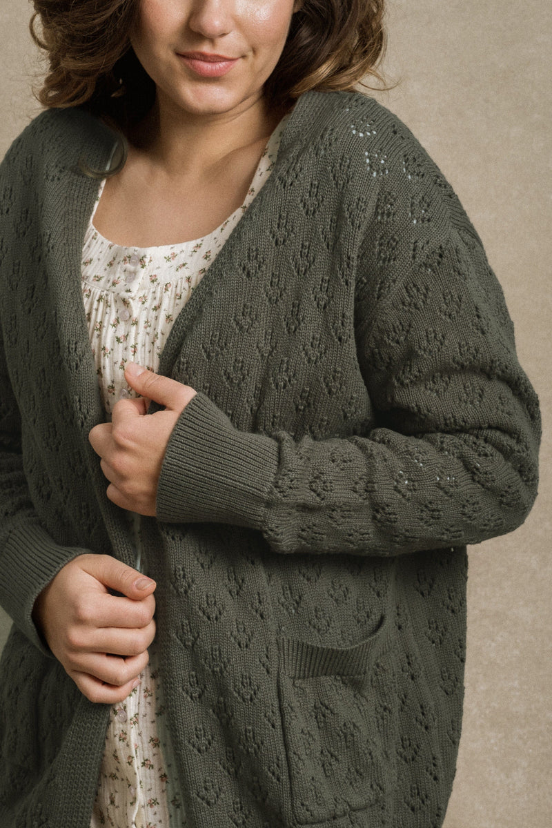 Cassis Cardigan - Green