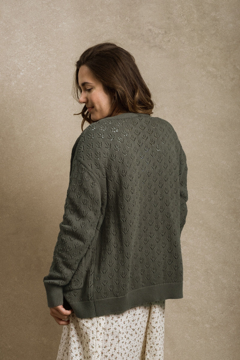 Cassis Cardigan - Green