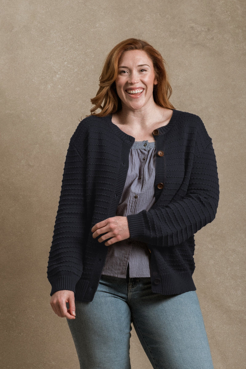 Cumberland Cardigan - Blue