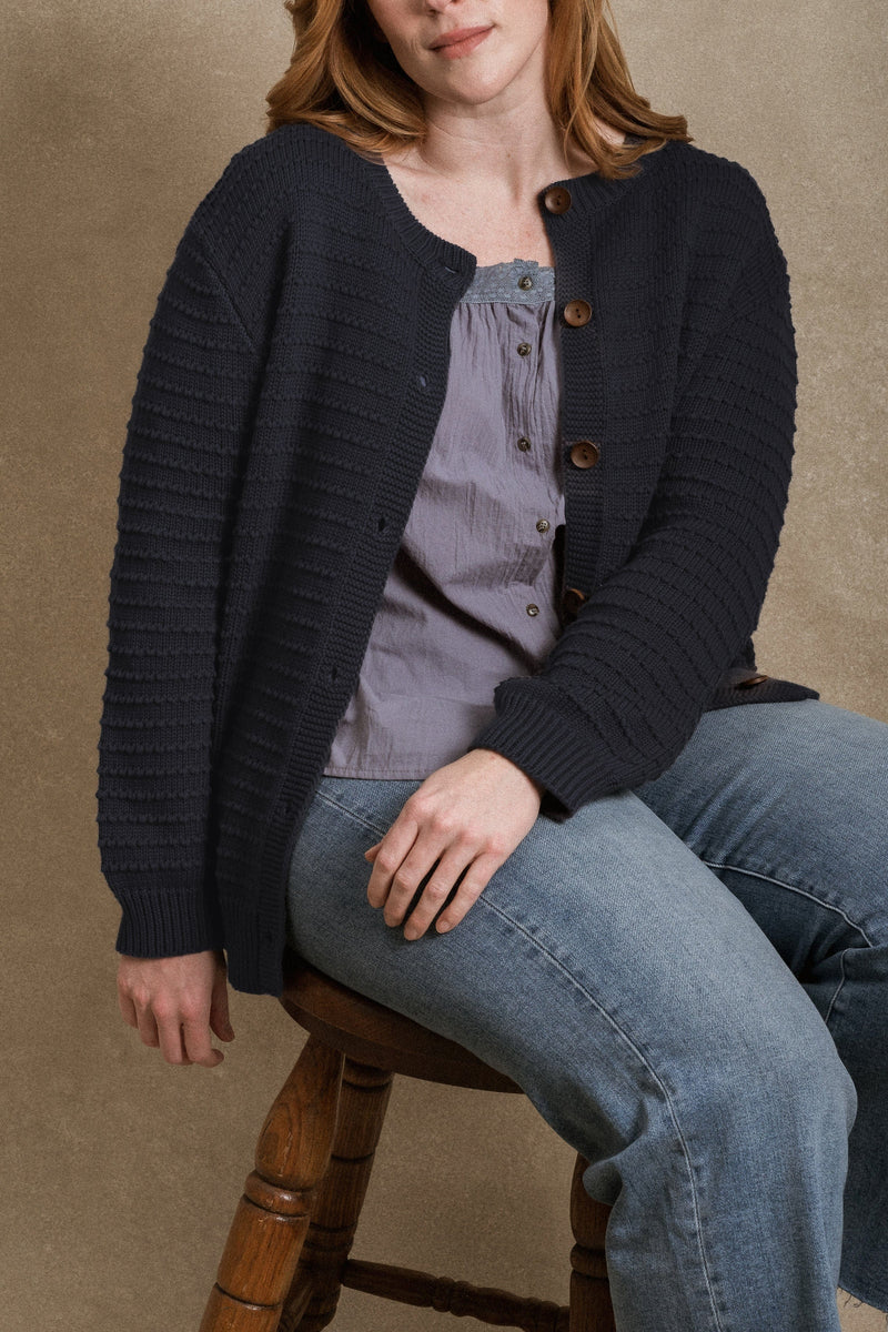 Cumberland Cardigan - Blue