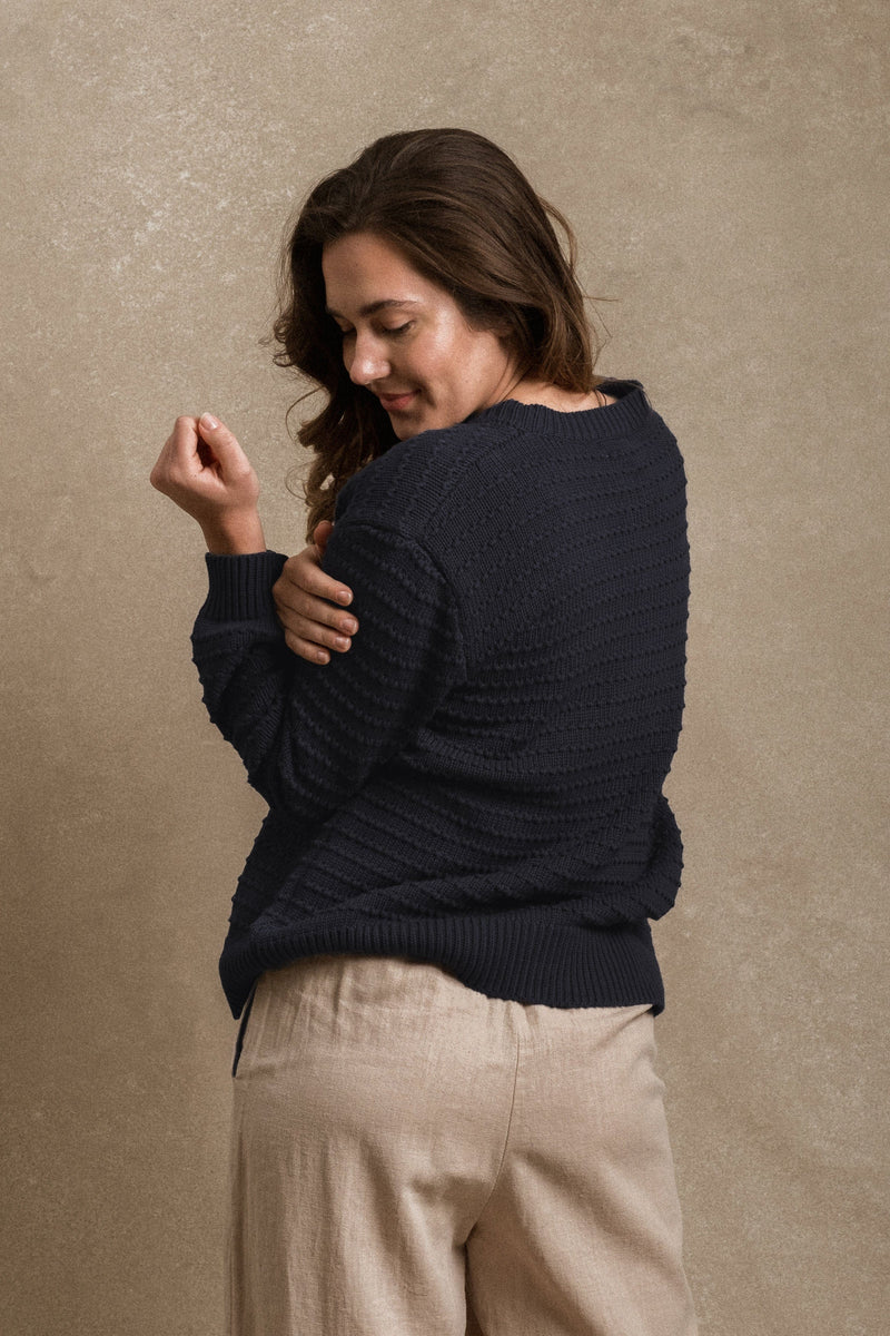 Cumberland Cardigan - Blue