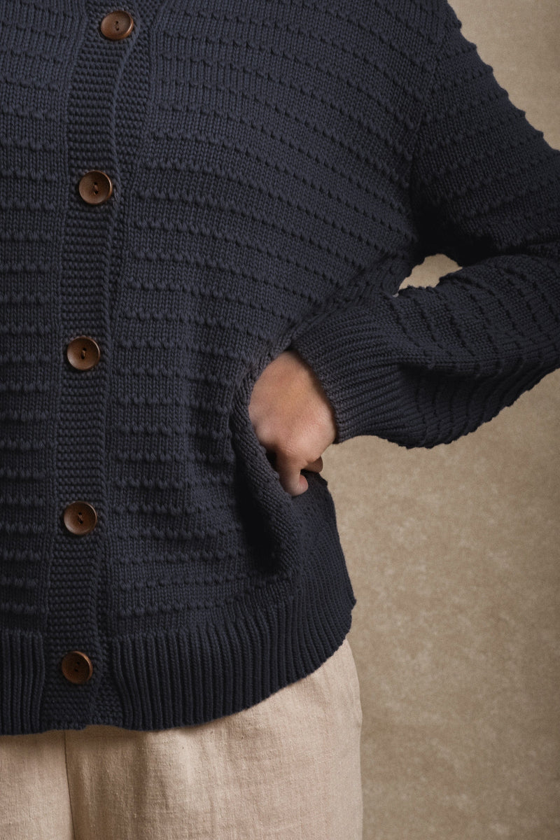 Cumberland Cardigan - Blue