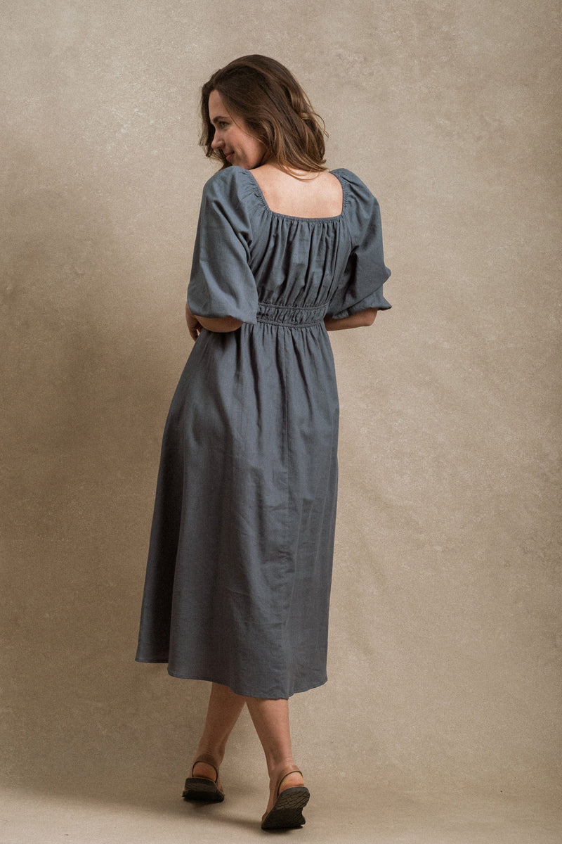 Fulton Dress - Blue