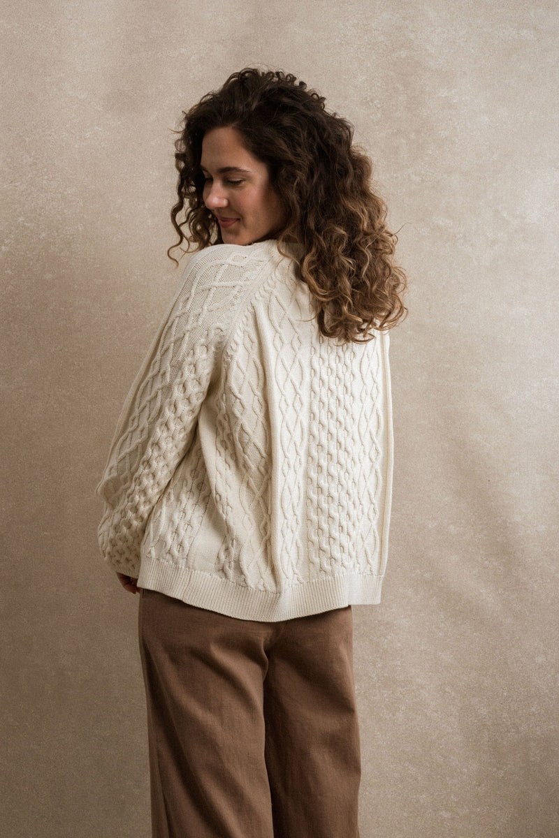 Hazel Cardigan - Cream