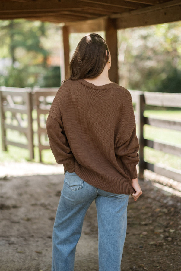 Meredith Cardigan - Brown