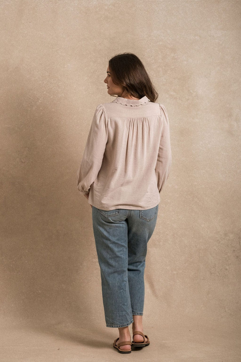 Lafayette Blouse - Beige