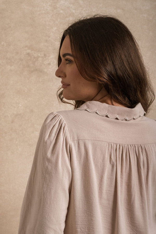 Lafayette Blouse - Beige