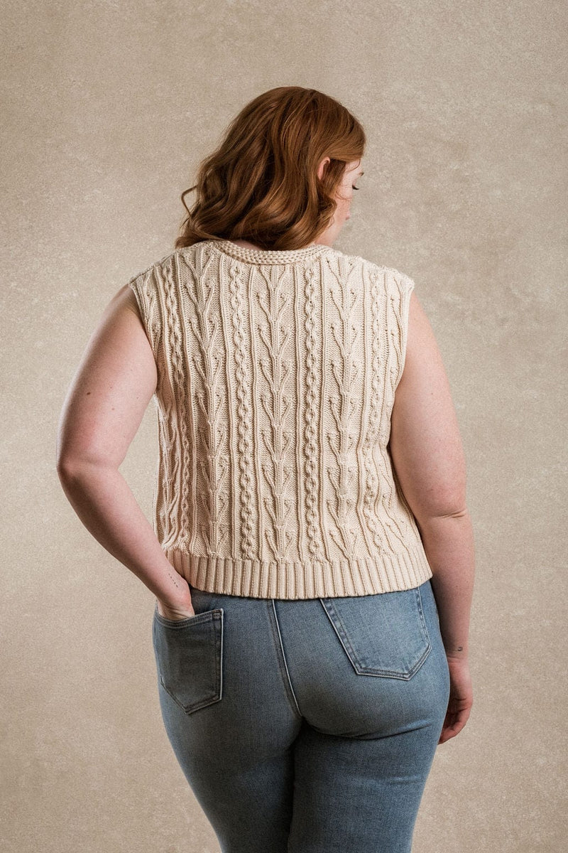 Ivy Vest - Cream