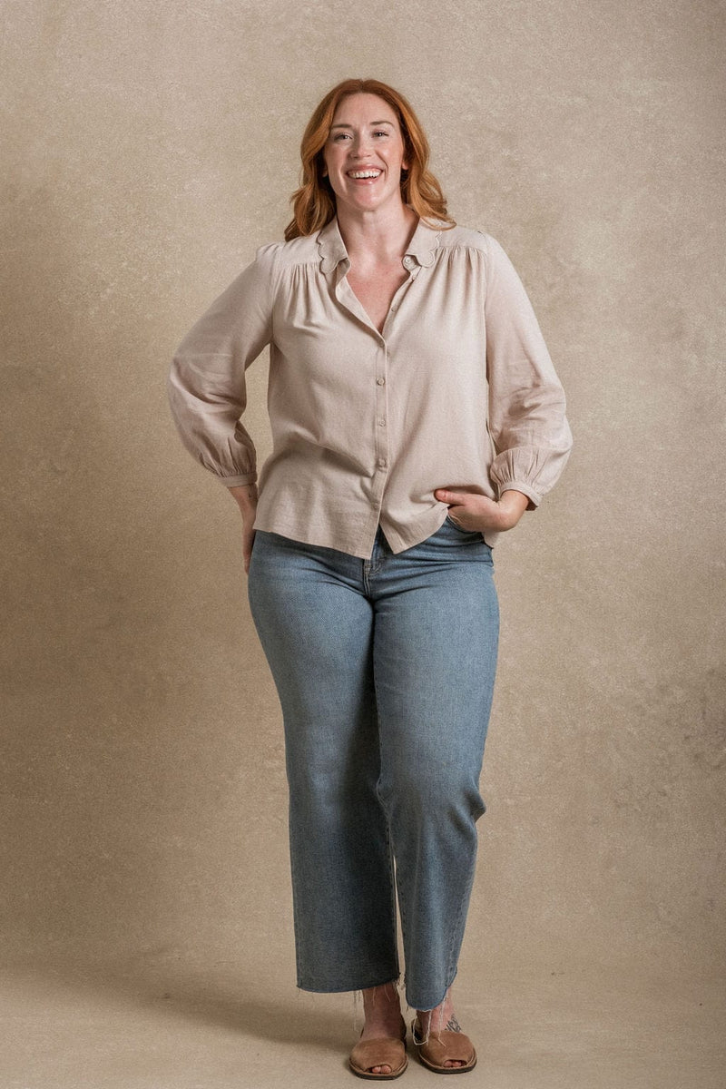 Lafayette Blouse - Beige