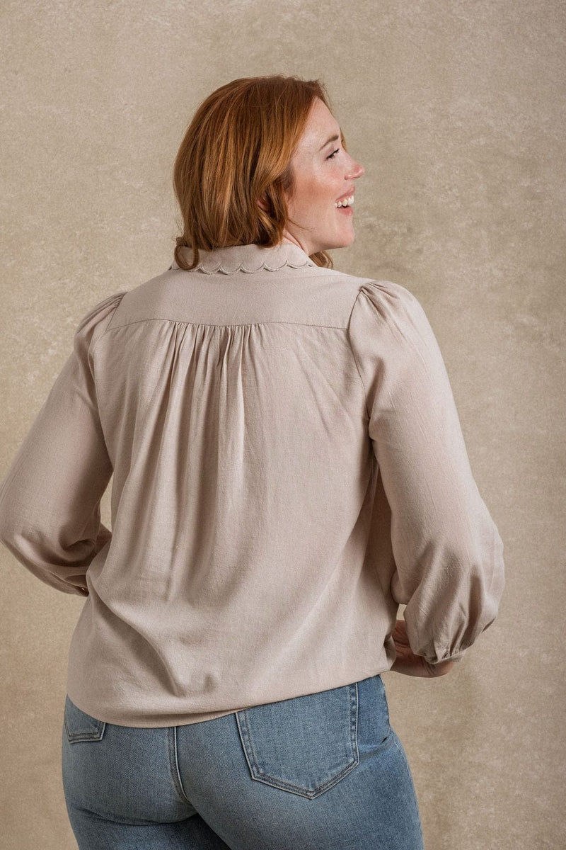 Lafayette Blouse - Beige