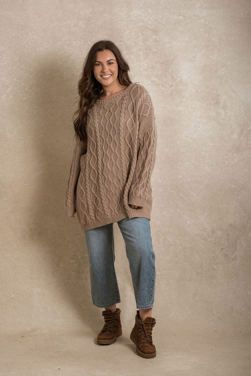 Wildwood Sweater - Taupe