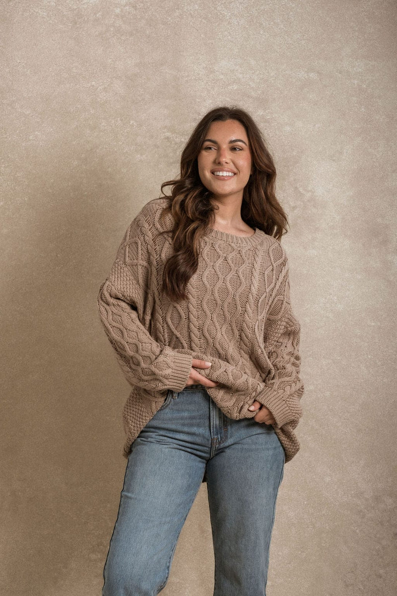 Wildwood Sweater - Taupe