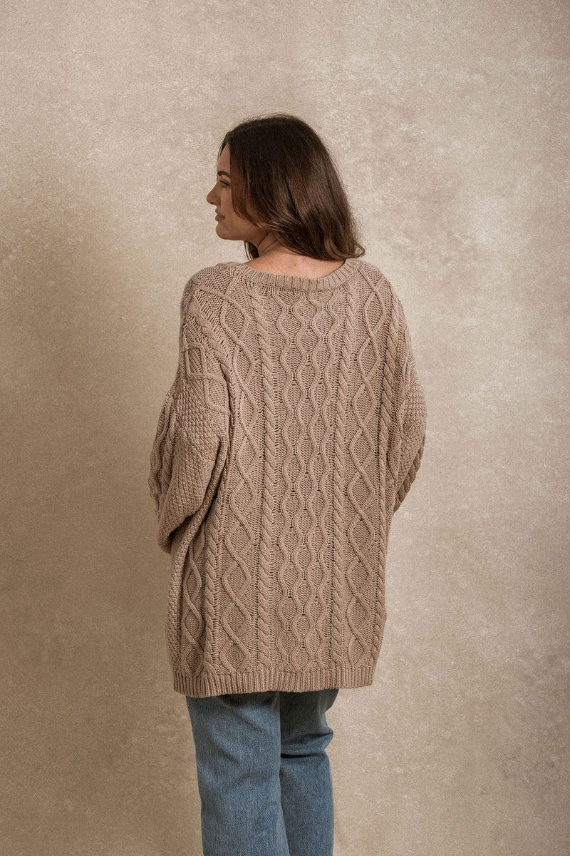 Wildwood Sweater - Taupe