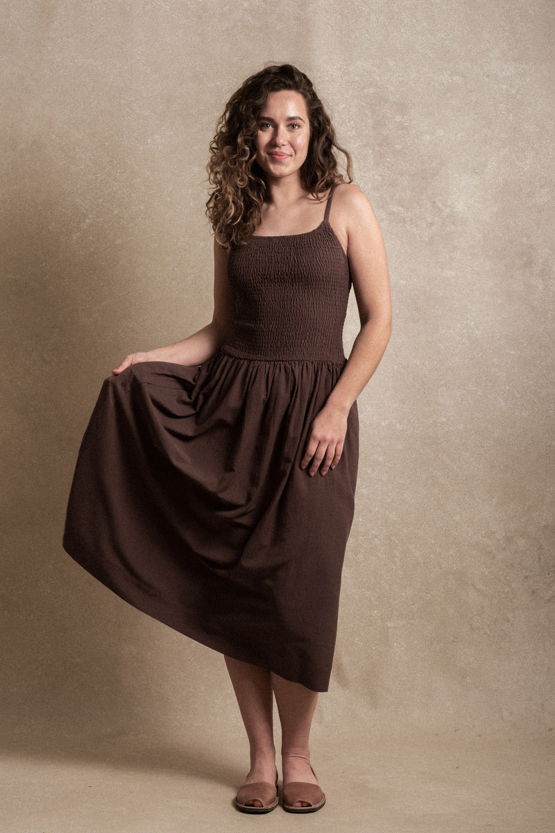 Ember Dress - Brown