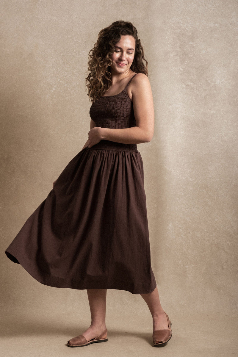 Ember Dress - Brown