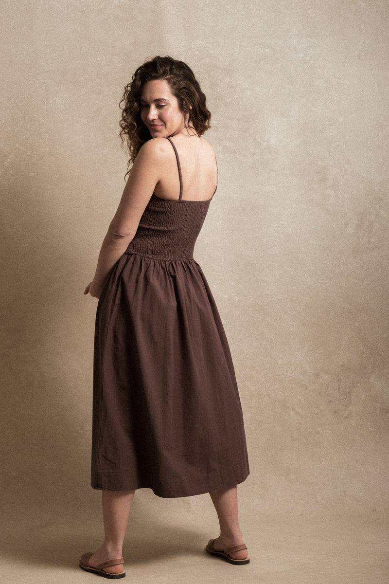 Ember Dress - Brown