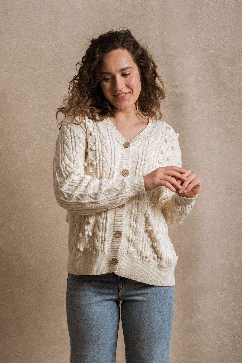 Nara Cardigan - Cream