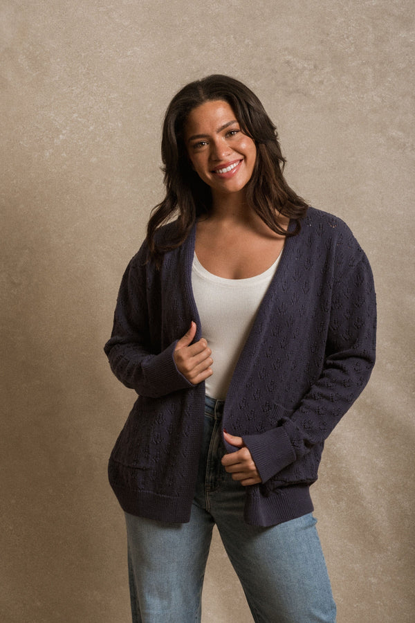 Cassis Cardigan - Blue