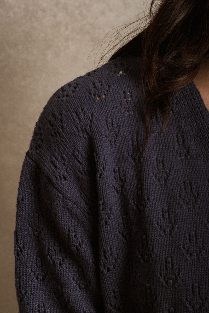 Cassis Cardigan - Blue