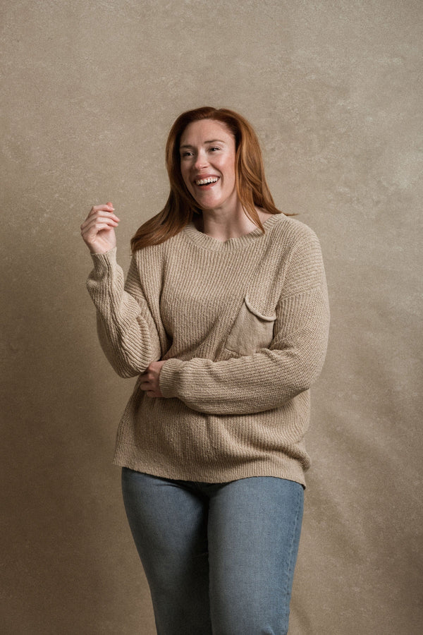 Piper Sweater - Taupe