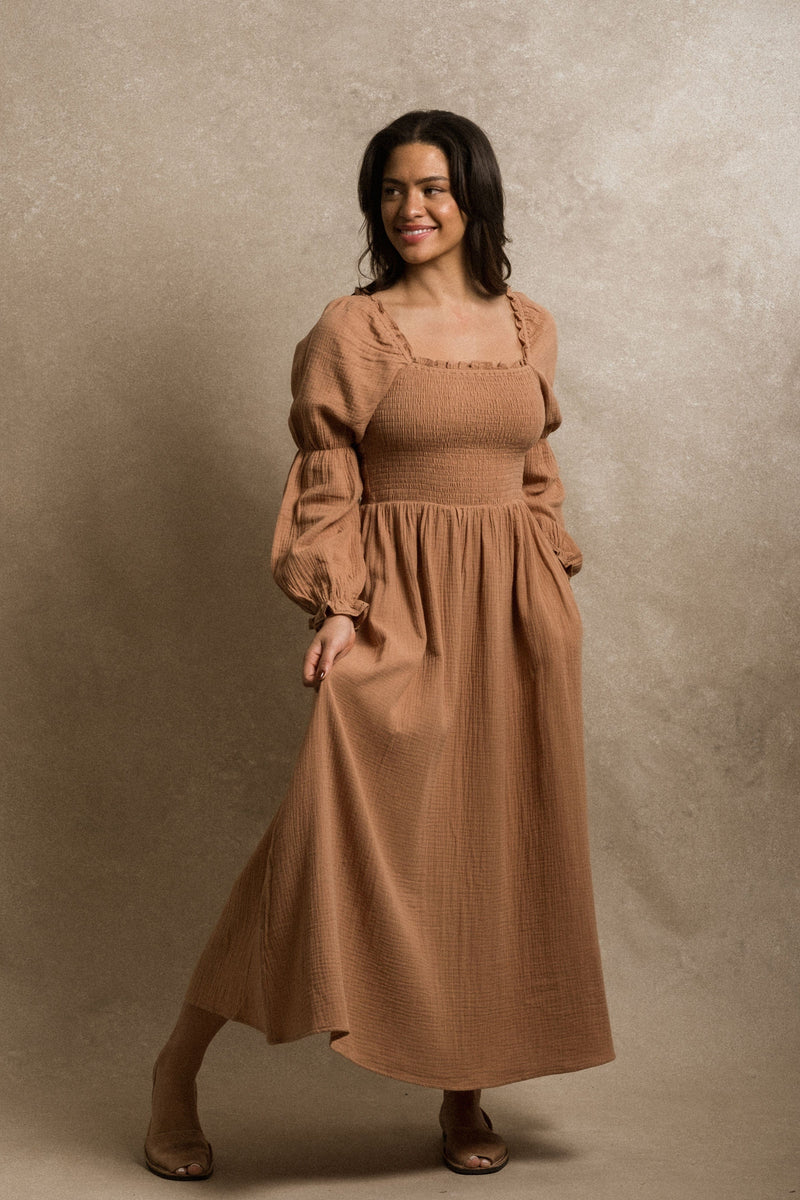 Marlow Dress - Terracotta