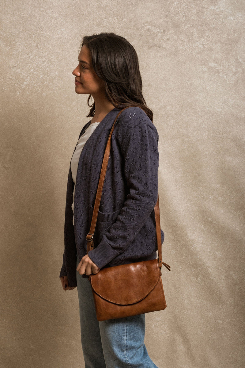 Province Leather Crossbody Bag