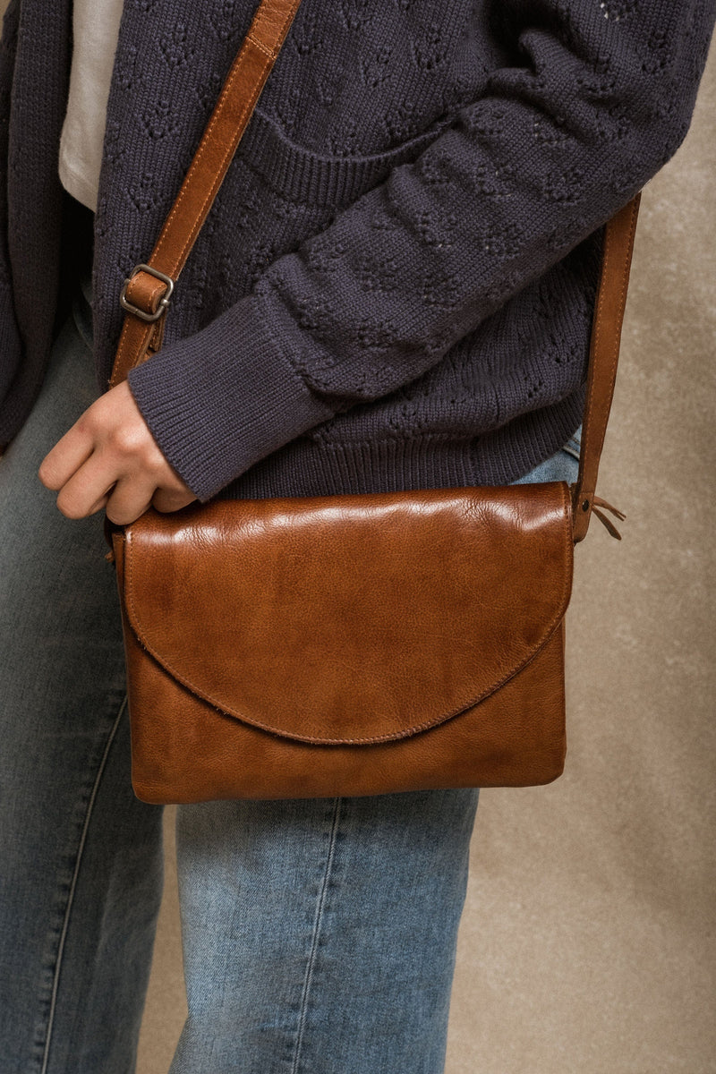 Province Leather Crossbody Bag