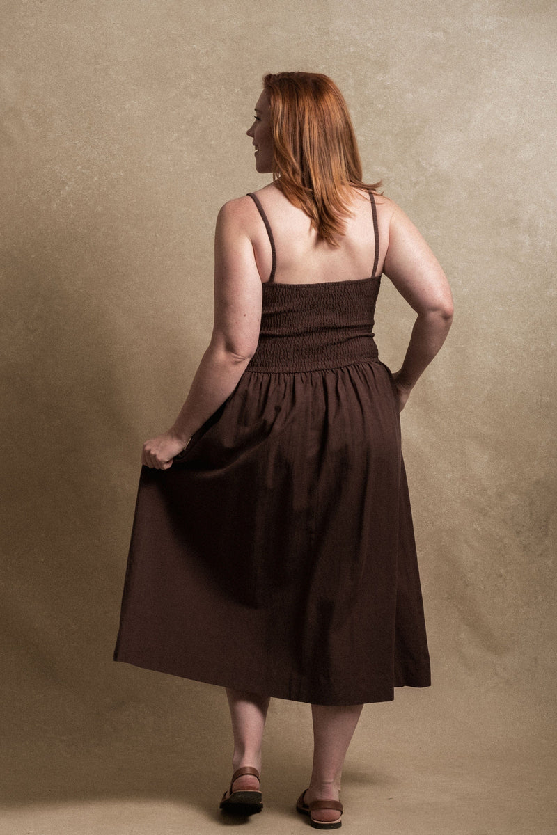 Ember Dress - Brown