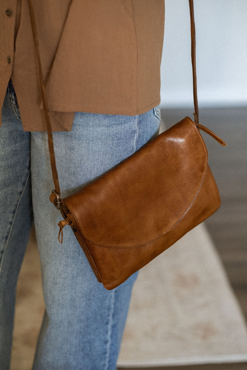 Province Leather Crossbody Bag