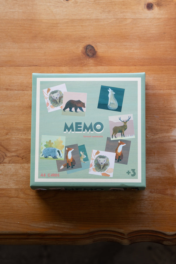 Forest Animal Memory Game