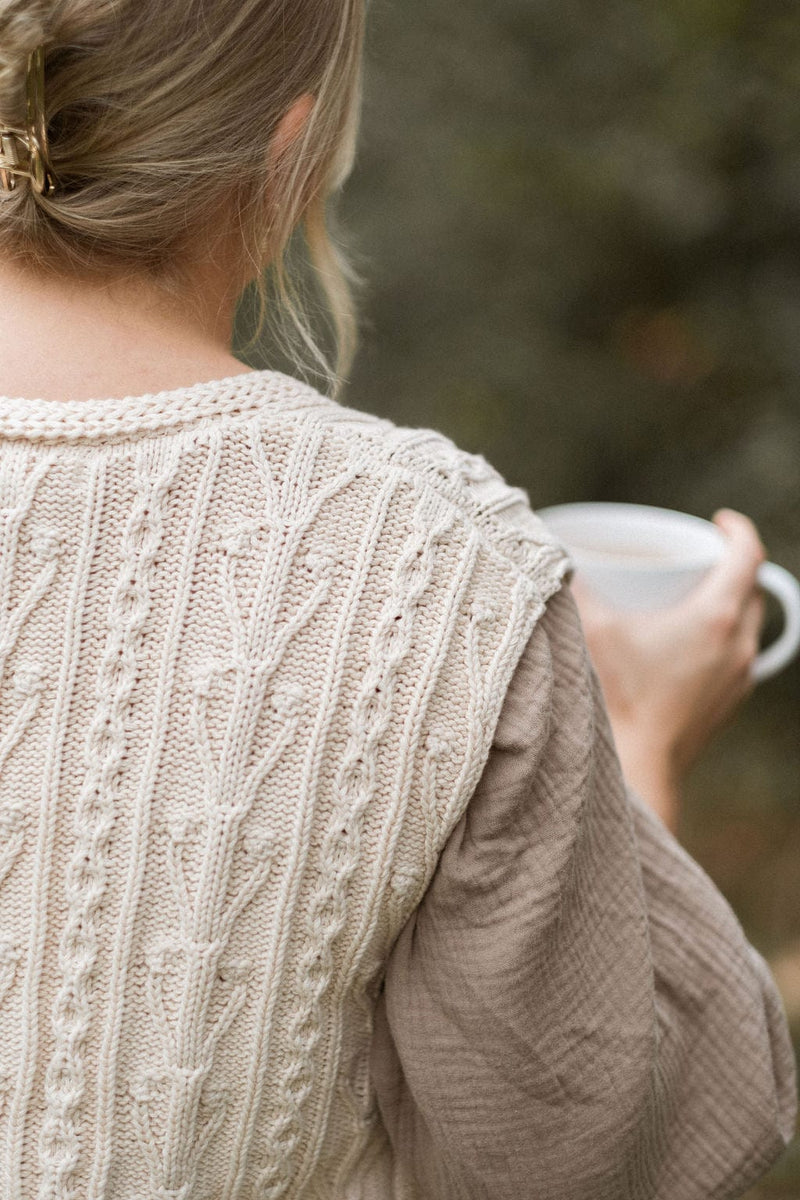 Ivy Vest - Cream