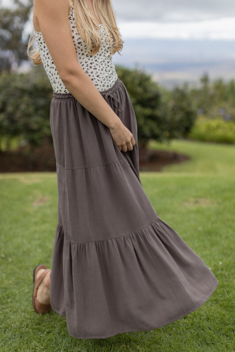 Charleston Skirt - Brown