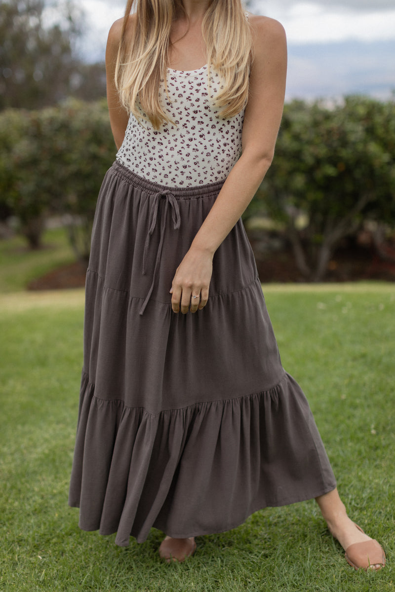 Charleston Skirt - Brown