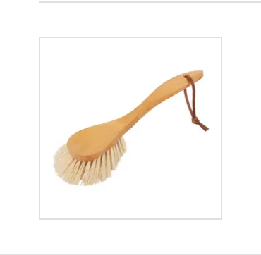 Large Oiled Beechwood Dish Brush