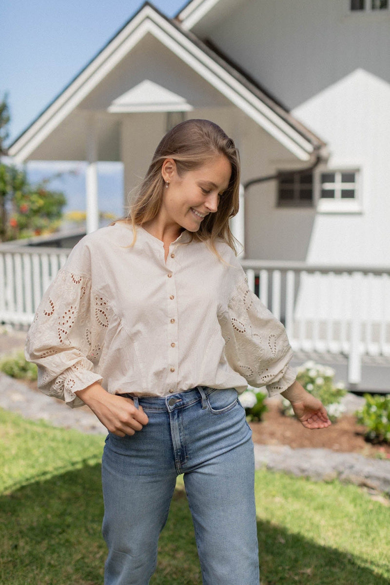 Amelie Blouse - Cream