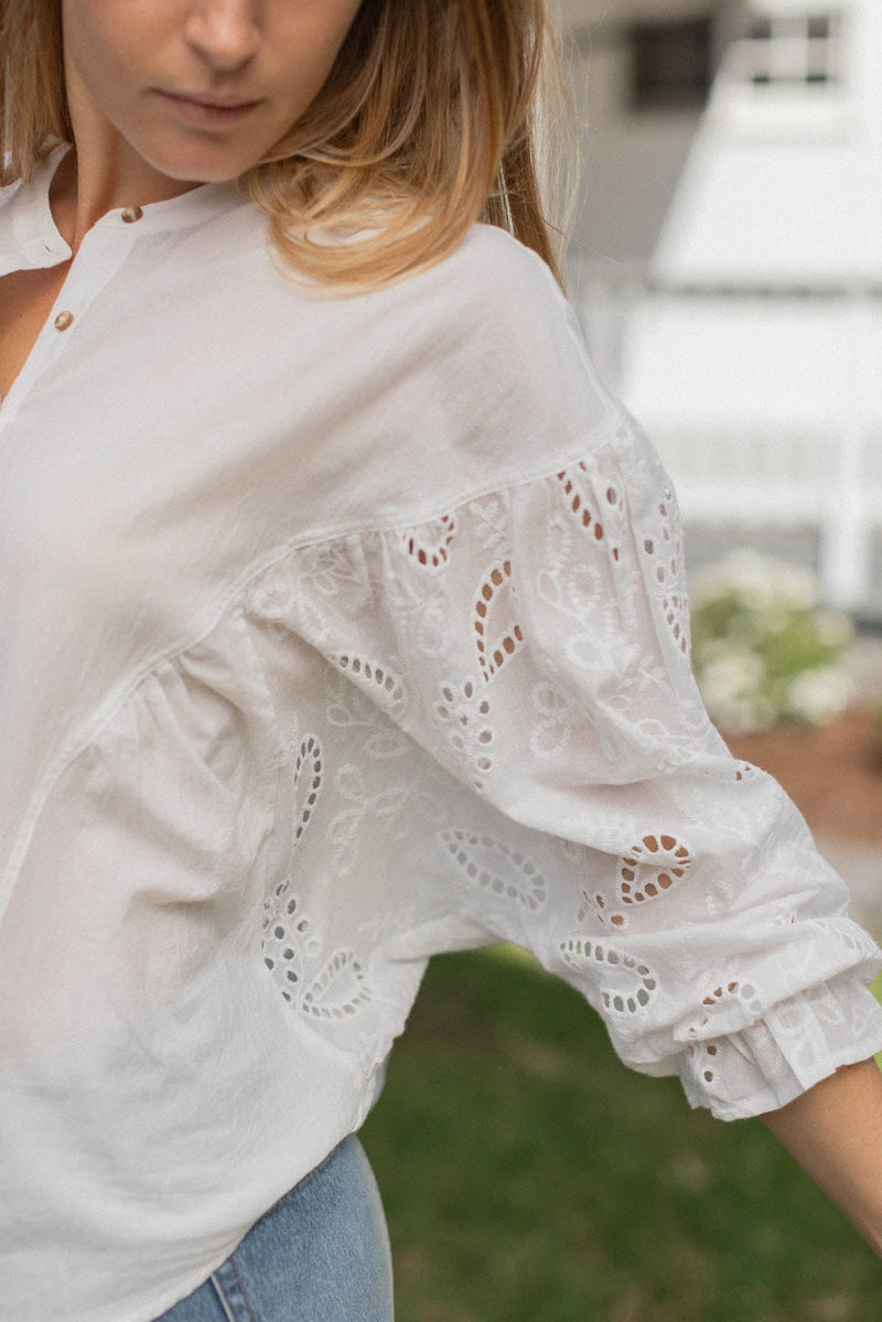 Amelie Blouse - White