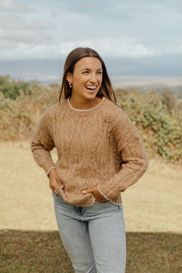 Fayetteville Sweater - Dusty Caramel