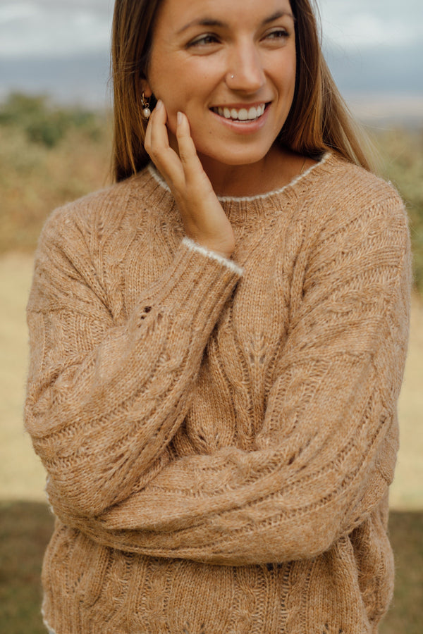 Fayetteville Sweater - Dusty Caramel