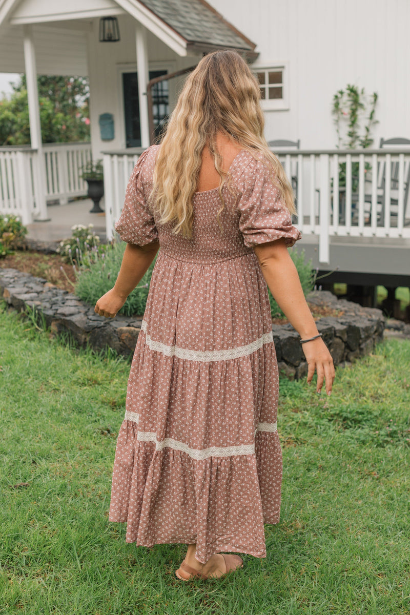 Laurawood Dress - Dusty Rose