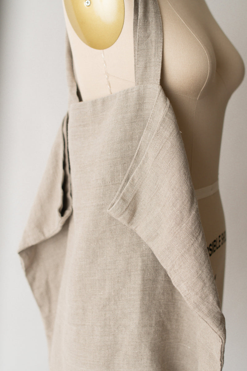 Library Linen Tote - Natural