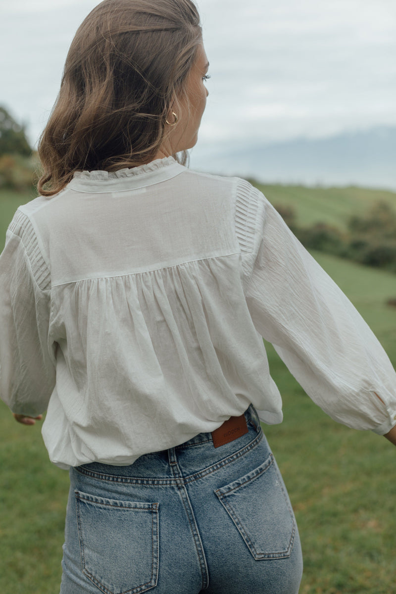 Blakely Top - White